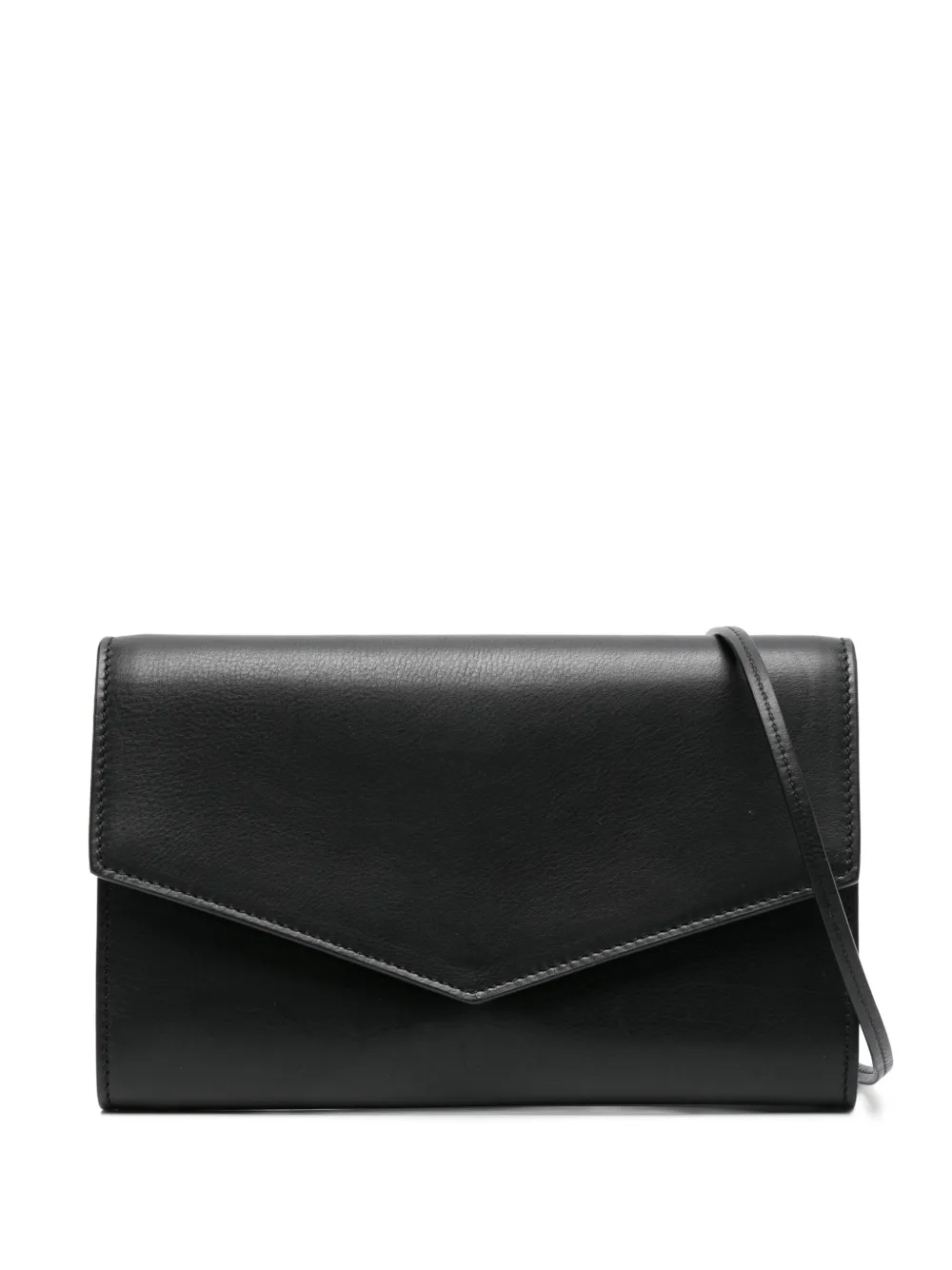 The Row Pre-Owned Envelope clutch bag | Black | Image 1