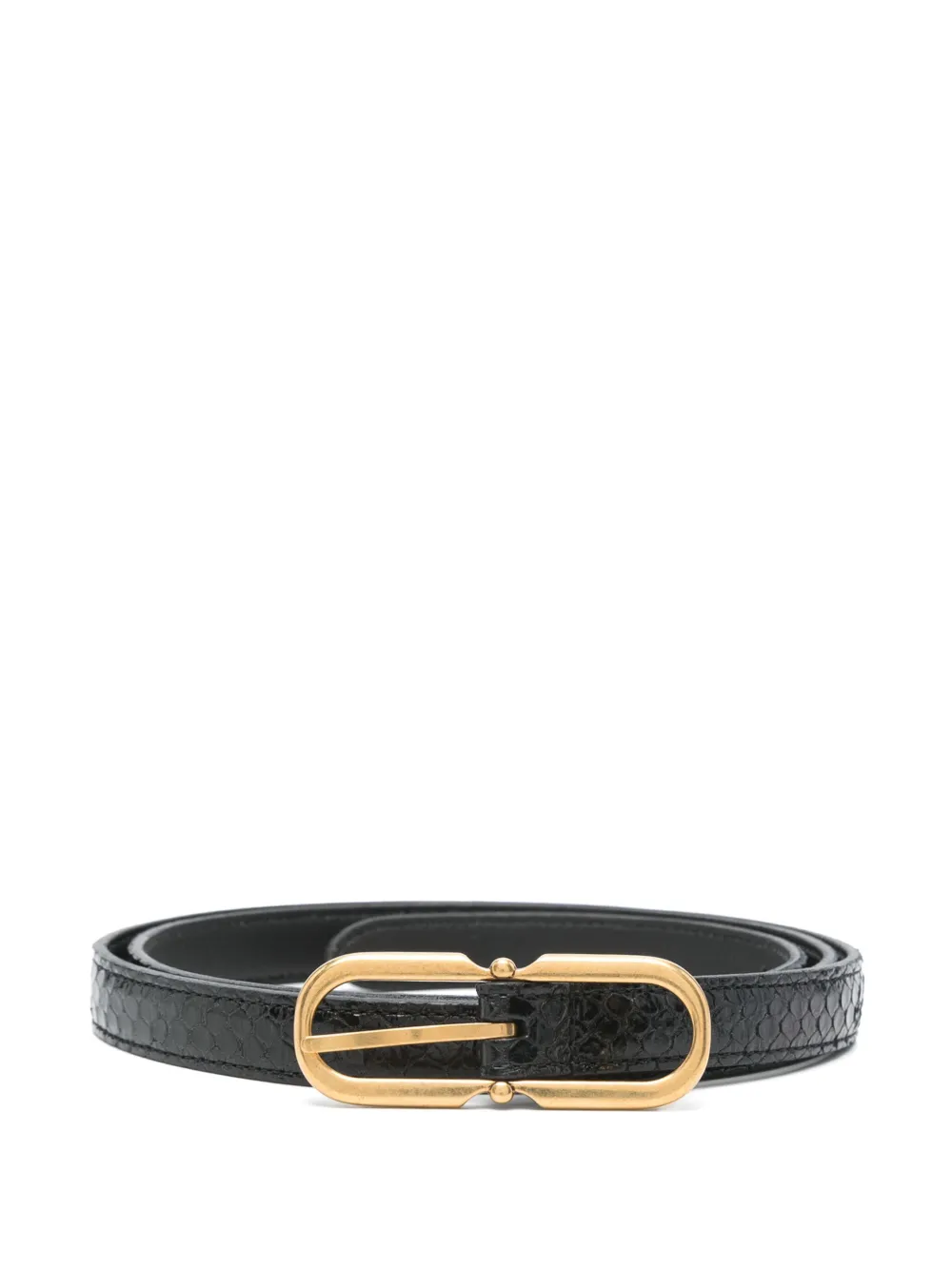 Saint Laurent Pre-Owned Allongee belt | Black | Image 1