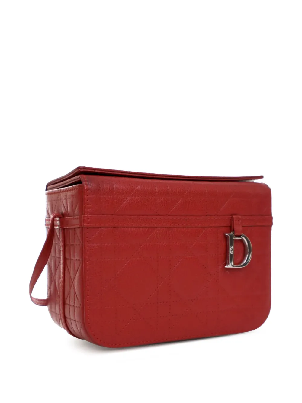 Christian Dior Pre-Owned 2007 Calfskin Cannage vanity bag | Pre-Owned | Image 2