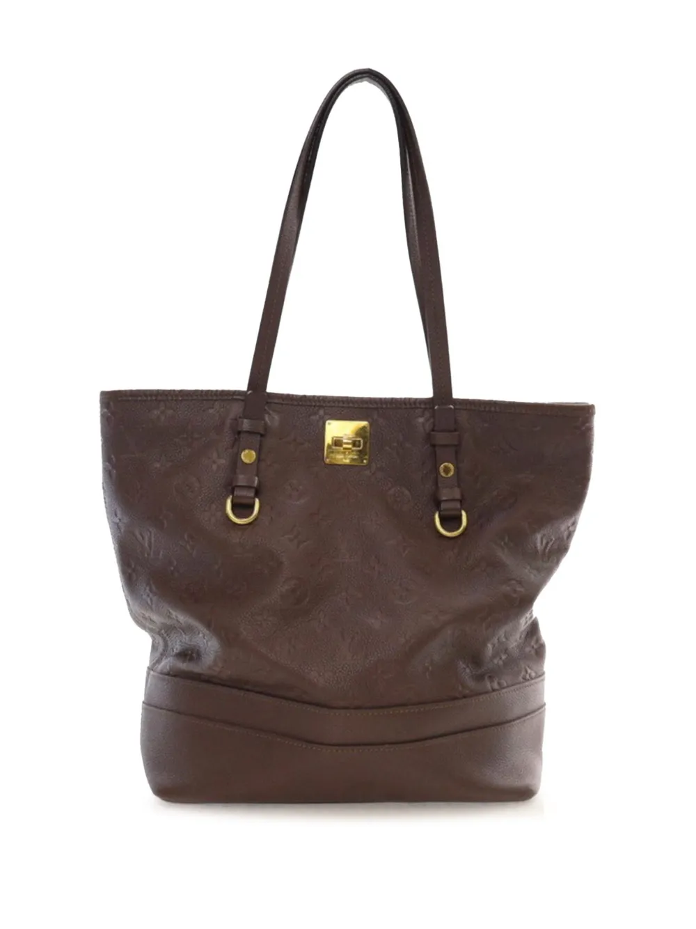 Louis Vuitton Pre-Owned 2012 モノグラム アンプラント シタディン PM ハンドバッグ - ブラウン Louis Vuitton Pre-Owned 2012 モノグラム アンプラント シタディン PM ハンドバッグ - ブラウン