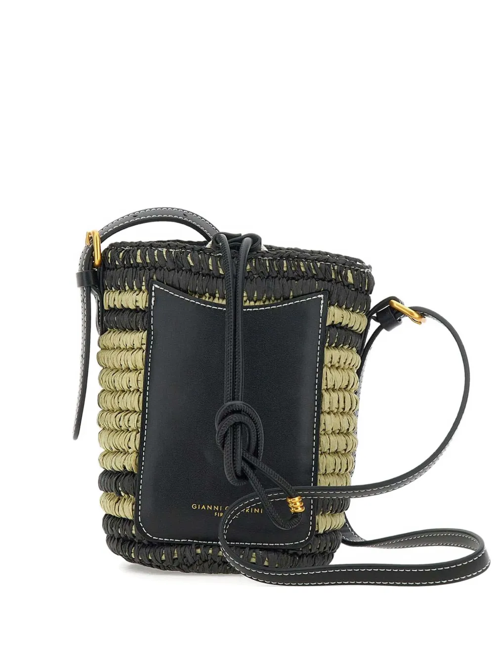 GIANNI CHIARINI Mae バケットバッグ - ブラック GIANNI CHIARINI Mae バケットバッグ - ブラック