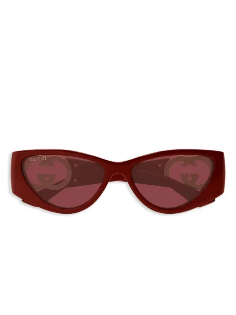 Gucci Eyewear نظارة شمس بإطار عين القطة