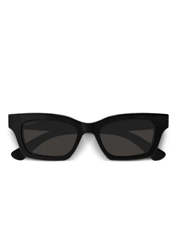 Gucci Eyewear スクエアフレーム サングラス | ブラック