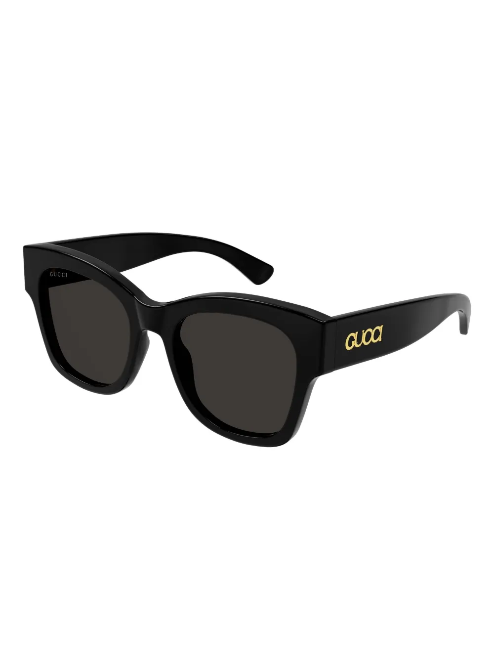 Gucci Eyewear Zonnebril met vierkant montuur Zwart