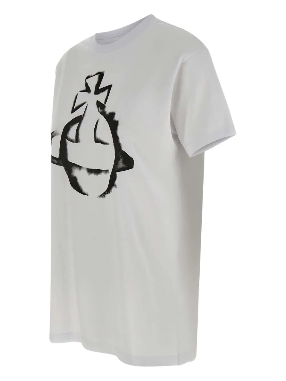 Vivienne Westwood Orb T-shirt met logoprint Wit