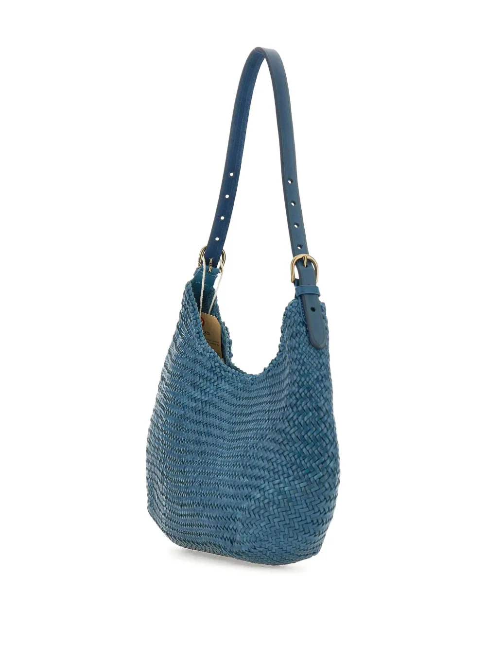 Shop Dragon Diffusion Leather Shoulder Bag In Blue