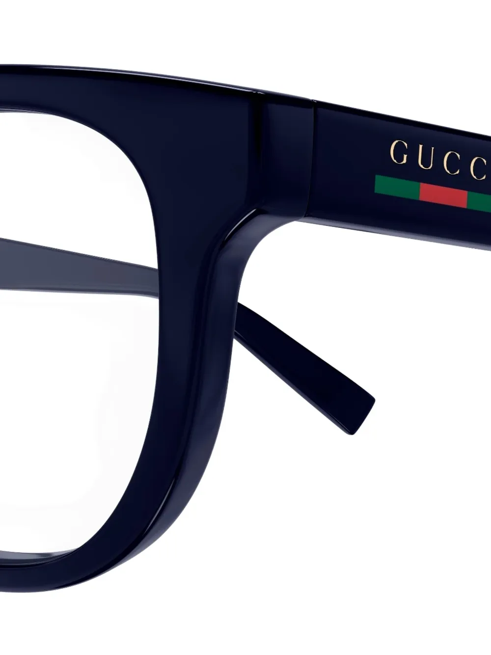 Gucci Eyewear Bril met Web-detail Blauw