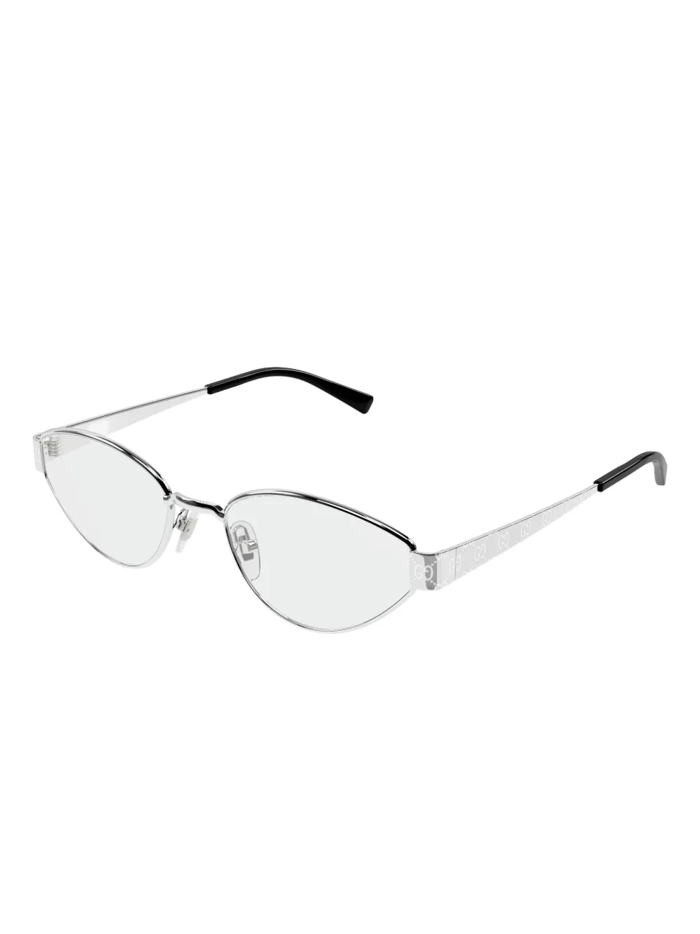 Gucci Eyewear lunettes de vue à monture ovale | Image 2