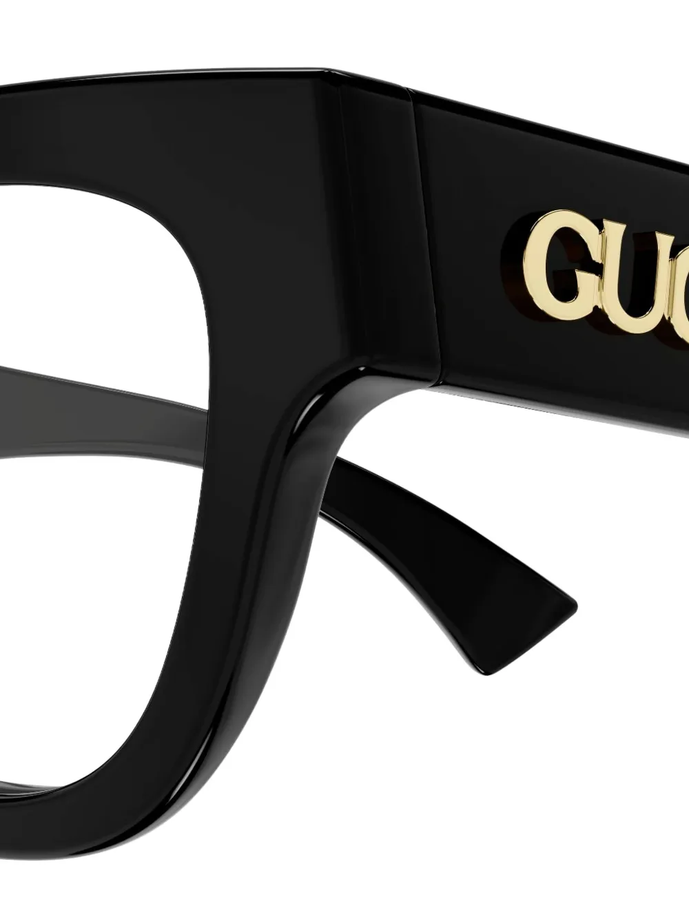 Gucci Eyewear Bril met vierkant montuur Zwart