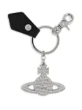 Vivienne Westwood Orb-plaque keychain - Black