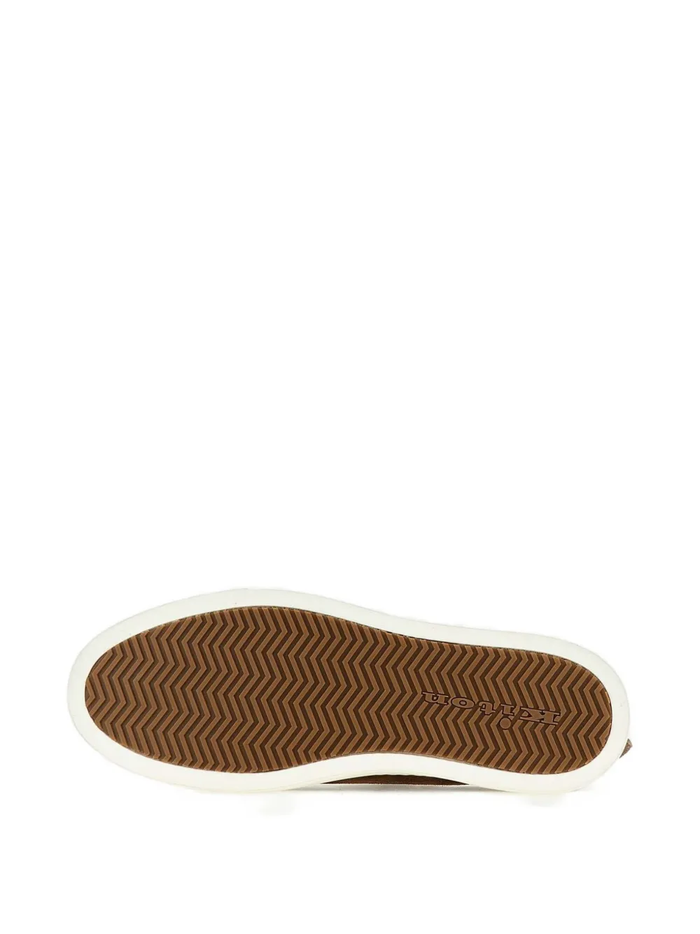 Kiton suede sneakers Brown