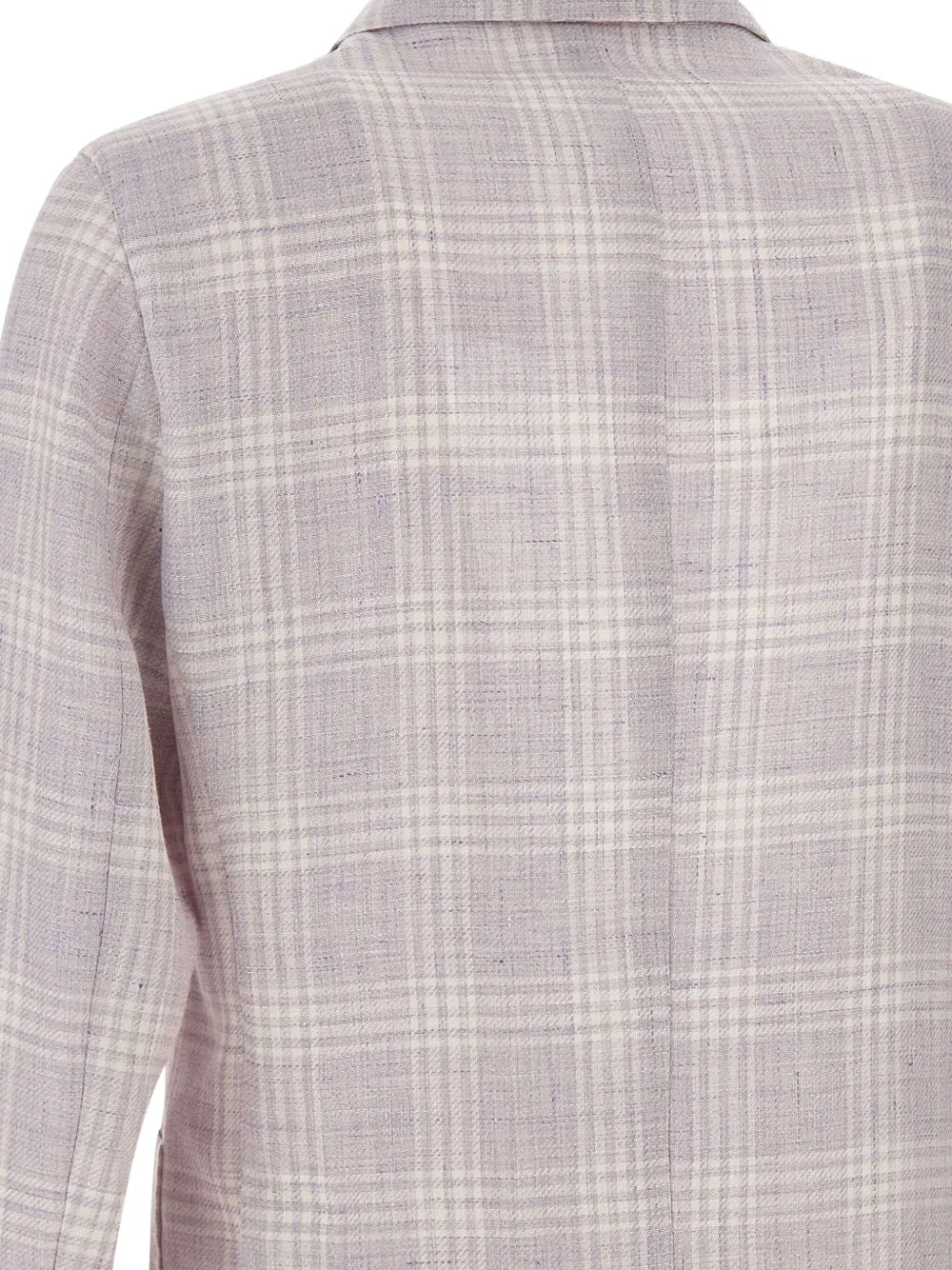 Barba Blazer met enkele rij knopen Roze
