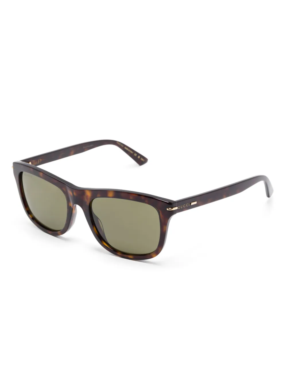Gucci Pre-Owned square-frame sunglasses | Men | Image 2