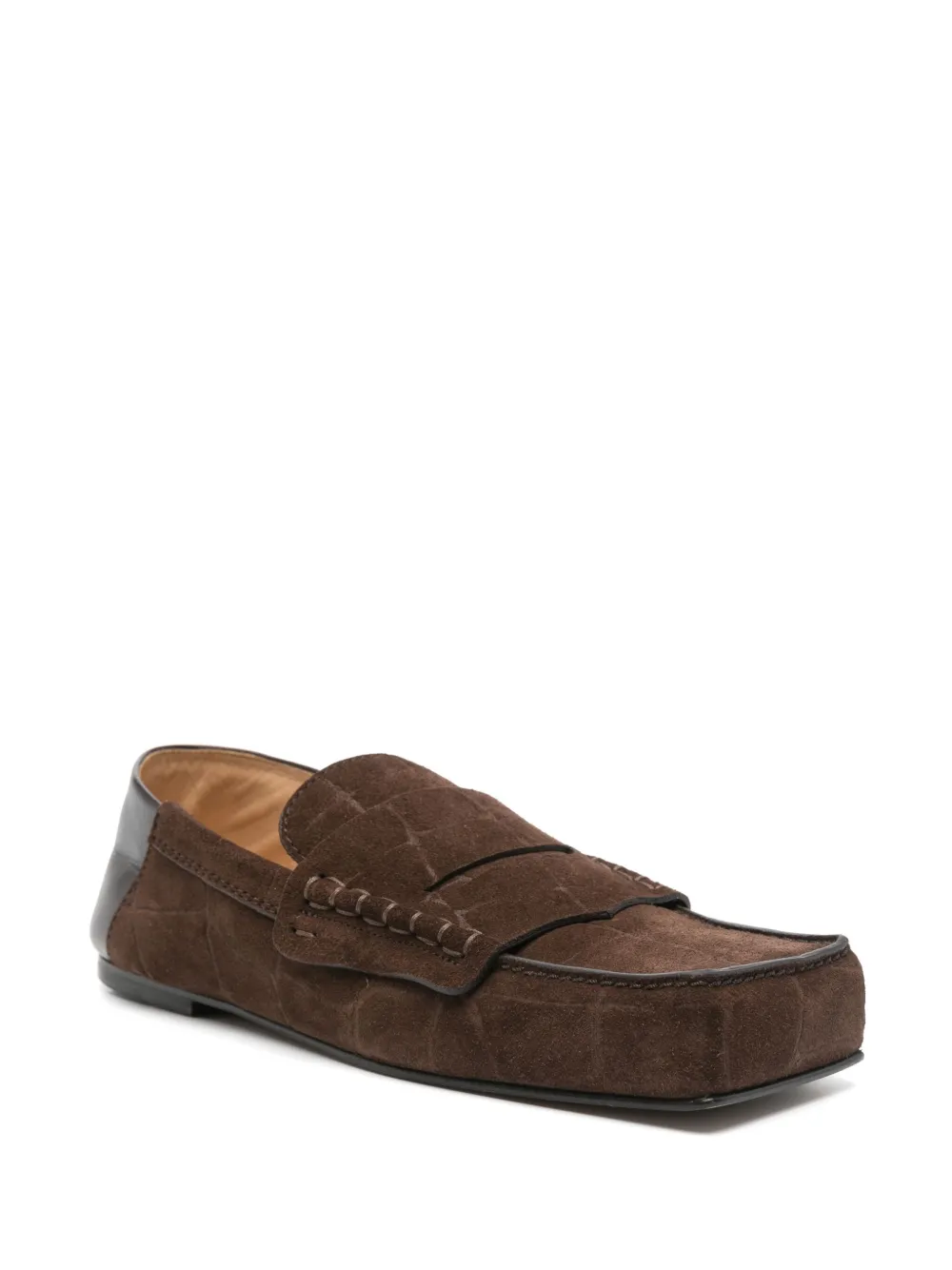 Jacquemus Pre-Owned Les Mocassins Carre mocassins - Bruin