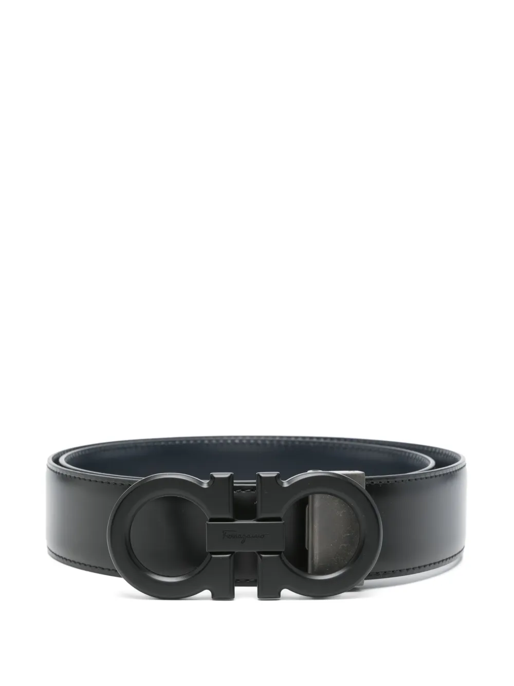 Ferragamo Pre-Owned Gancini reversible belt | Blue | Image 1