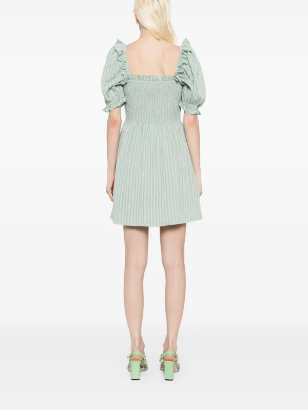 HILL HOUSE HOME Lila Nap Dress | Green | FARFETCH OM