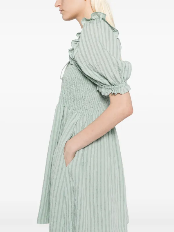 HILL HOUSE HOME Lila Nap Dress | Green | FARFETCH OM