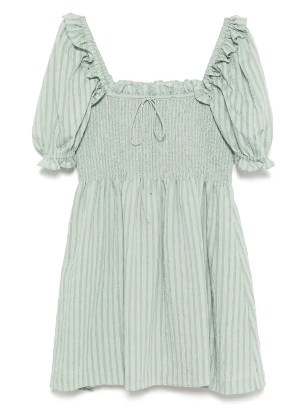 HILL HOUSE HOME Lila Nap Dress | Green | FARFETCH OM
