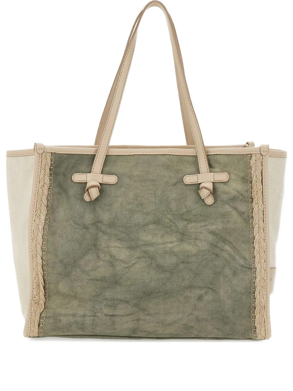 GIANNI CHIARINI Marcella tote bag - グリーン GIANNI CHIARINI Marcella tote bag - グリーン