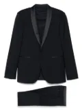 Tagliatore shawl-collar dinner suit - Blue