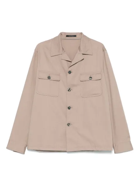 Tagliatore camp-collar shirt