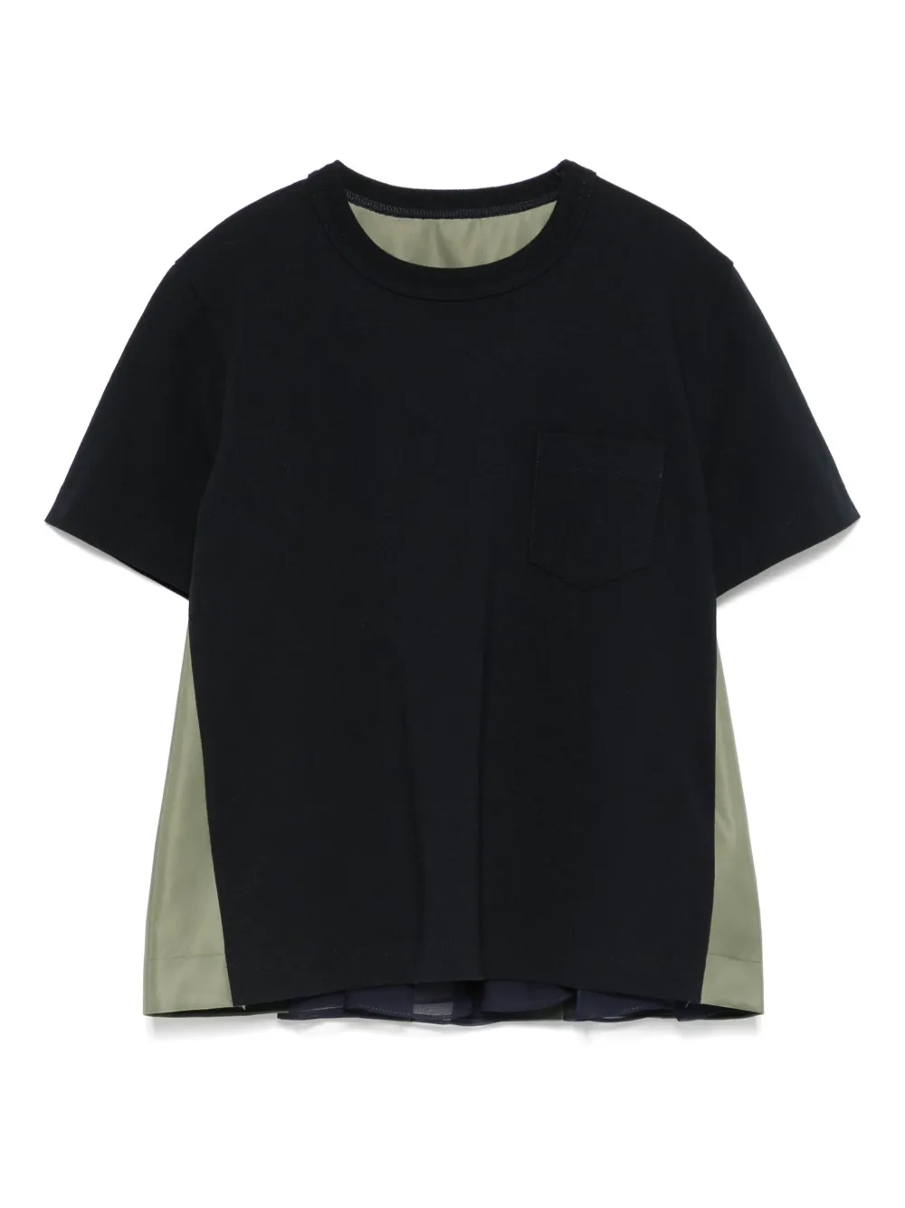 panelled T-shirt