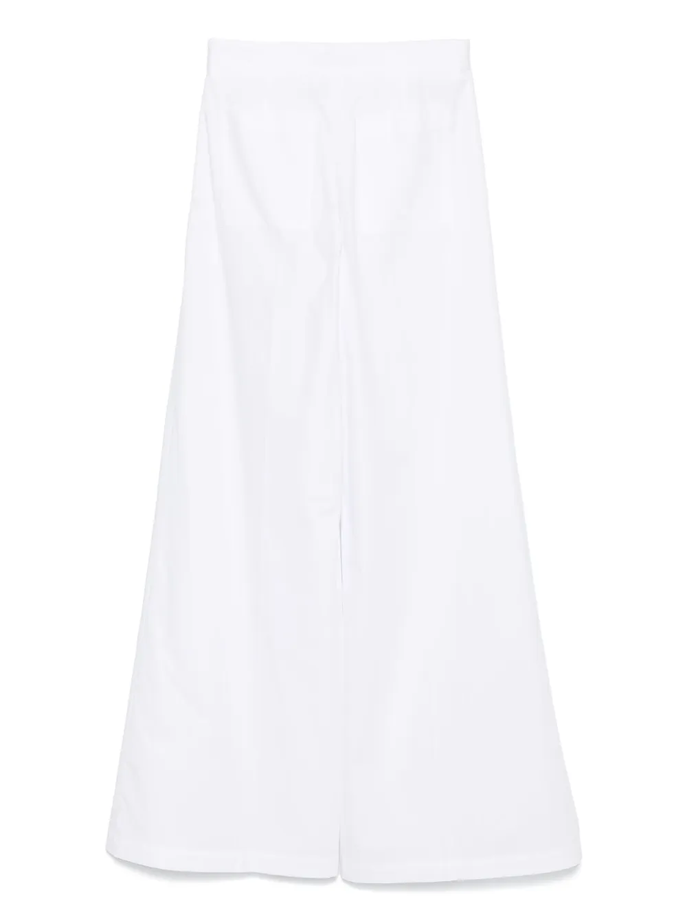 MSGM Broek met wijde pijpen - Wit