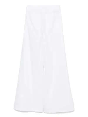 パンツ MSGM Woman Pants White 3741MDP23247669 02 MSGM Outlet: Pants woman - White | MSGM pants
