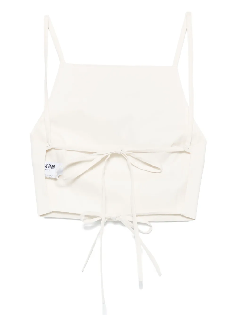 MSGM floral-appliqué top | Vests & Tank Tops | Image 2