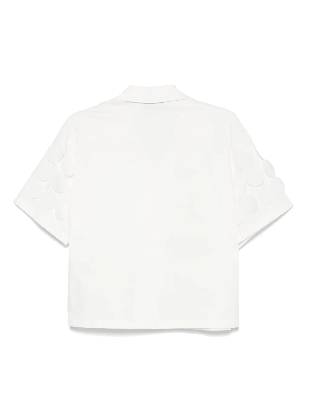 MSGM Blouse met pailletten - Wit