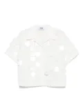 MSGM sequin-embellished shirt - White