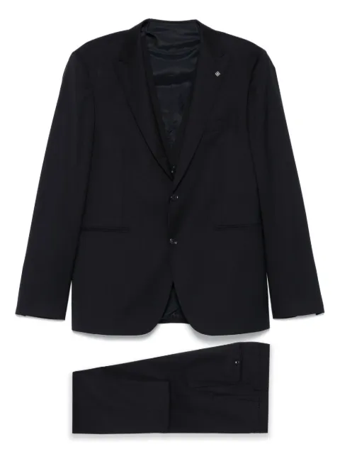 Tagliatore notched-lapels dinner suit