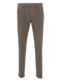 Briglia 1949 pressed-crease trousers - Brown