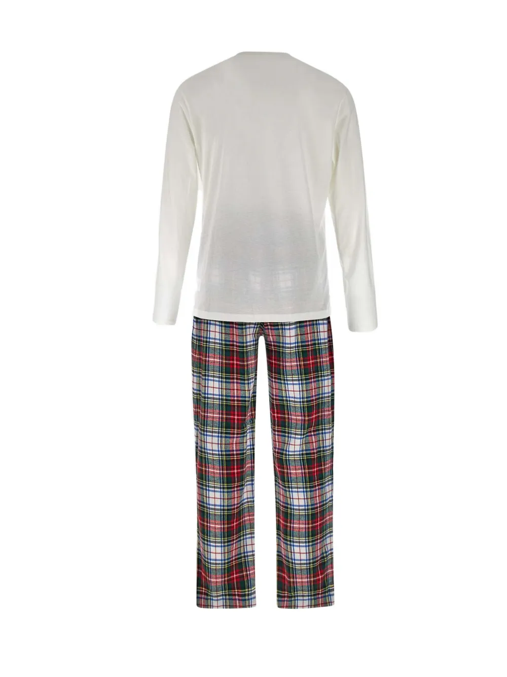 Polo Ralph Lauren Pyjama met tartan-ruit Wit