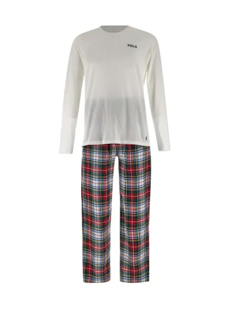 Polo Ralph Lauren tartan-check pajamas