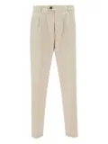 Eleventy pressed-crease trousers - Neutrals