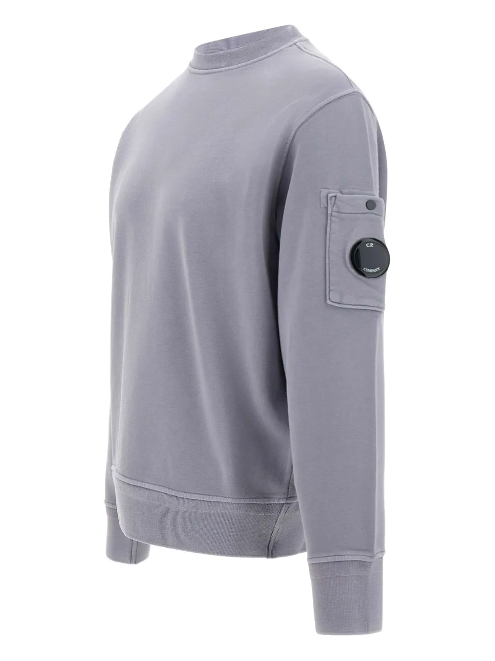 C.P. Company Sweater met opstaande kraag Paars