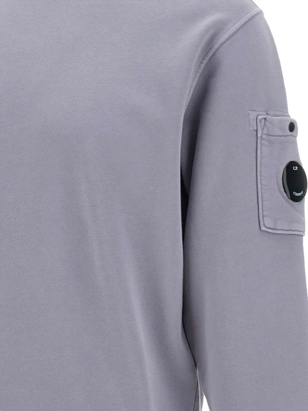 C.P. Company Sweater met opstaande kraag Paars
