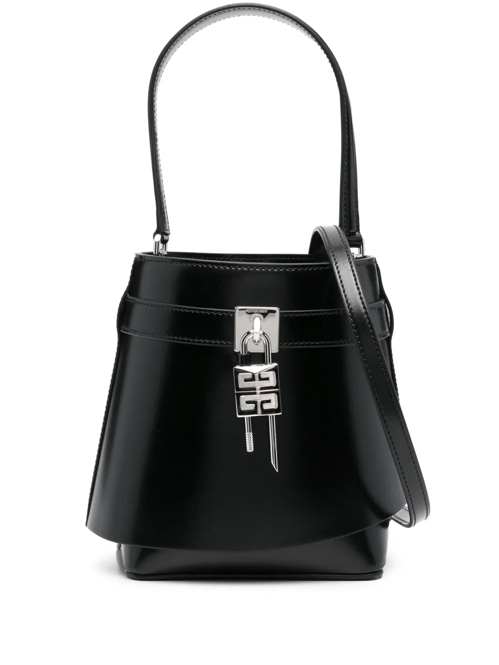 Givenchy Pre-Owned Shark Lock bucket bag | Black | Image 1