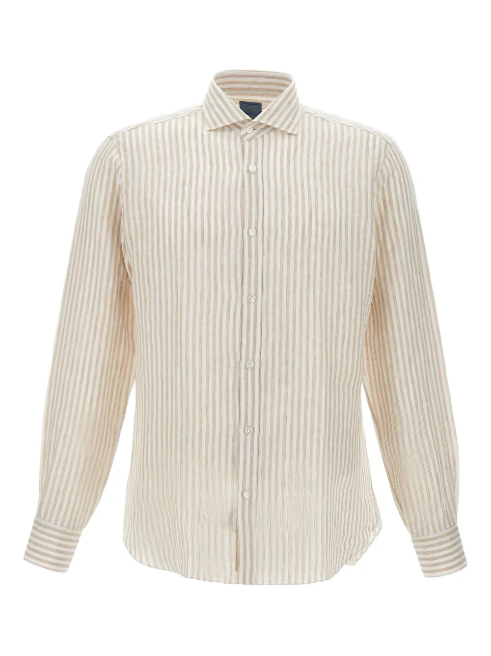 Barba Gestreept overhemd Beige