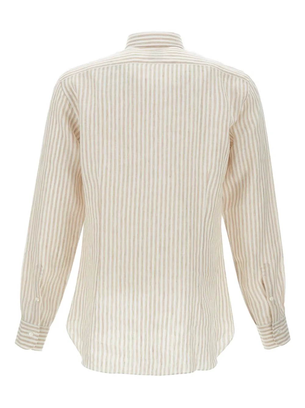 Barba Gestreept overhemd Beige