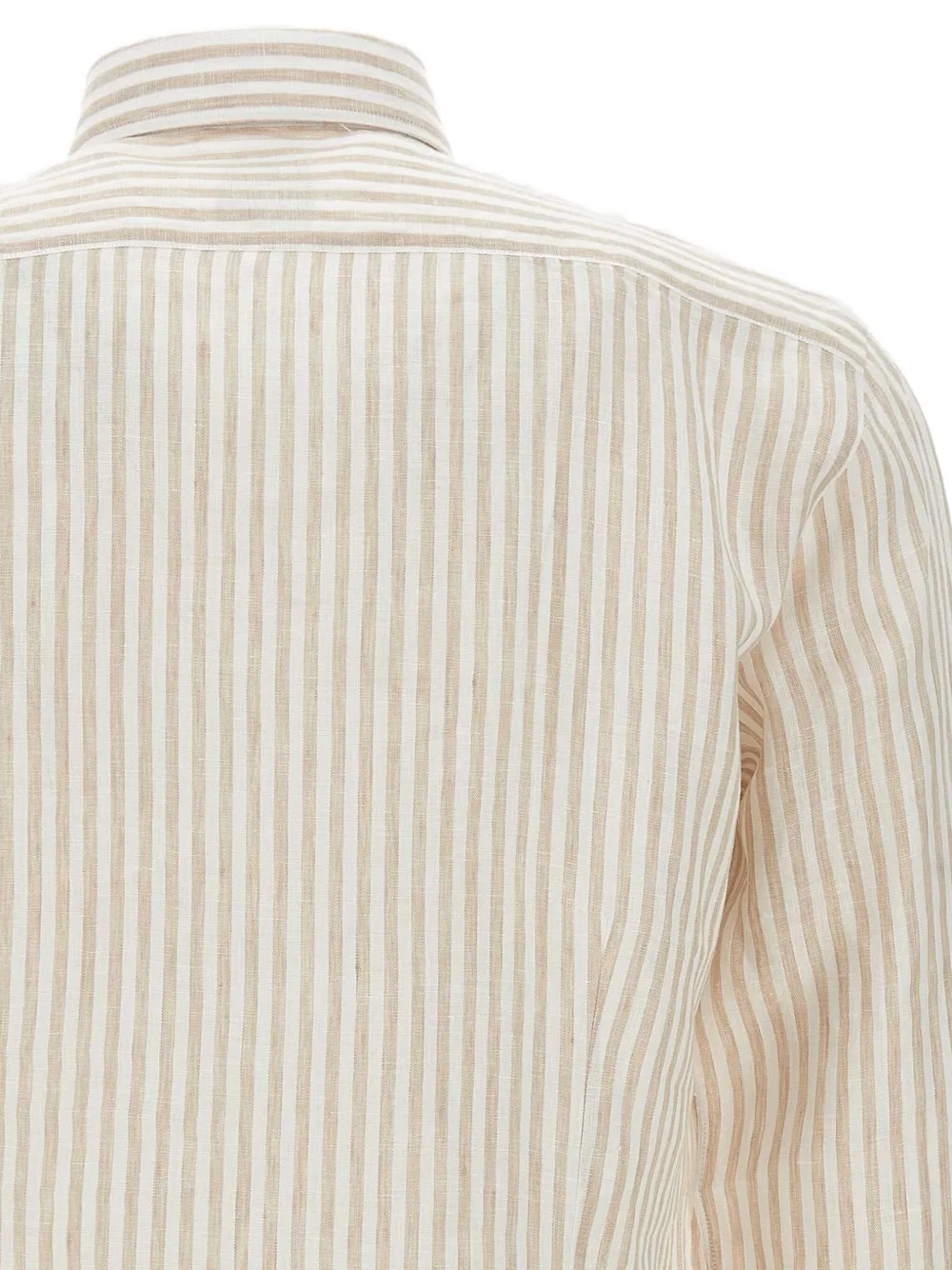 Barba Gestreept overhemd Beige