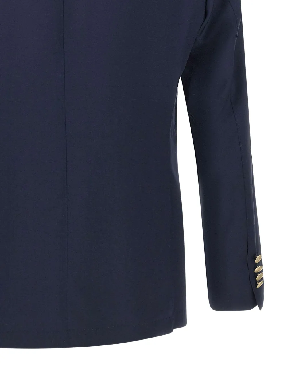 Barba Wollen blazer Blauw