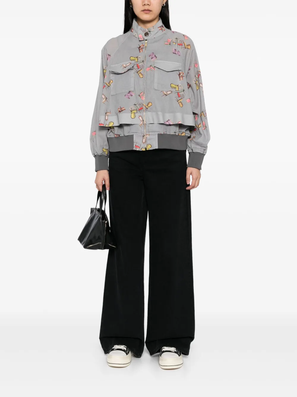 Undercover graphic-print bomber jacket | Varsity Jackets | Image 2