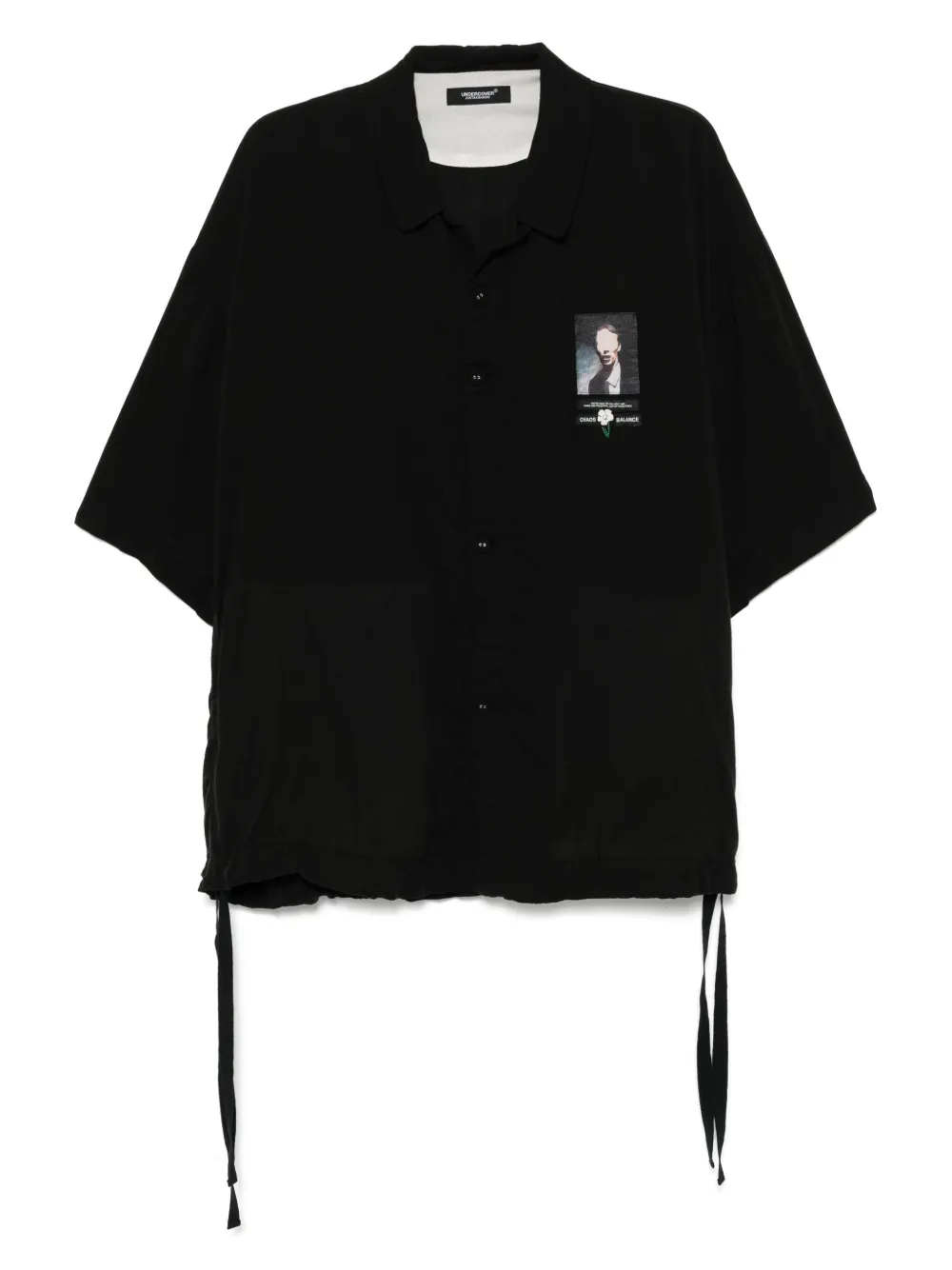 Undercover camisa con estampado gráfico | negro | Image 1