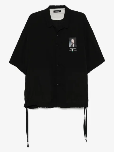 Undercover camisa con estampado gráfico
