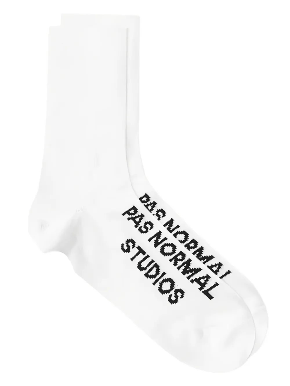 Pas Normal Studios calcetines con logo en intarsia | Image 2