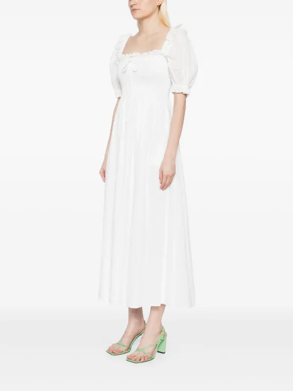 off the shoulder slip dress Printed floral lace slip dress with off shoulder sleeves