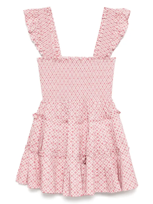 Women's Ellie Nap Dress, Pansy in Pink Multi - Hill House