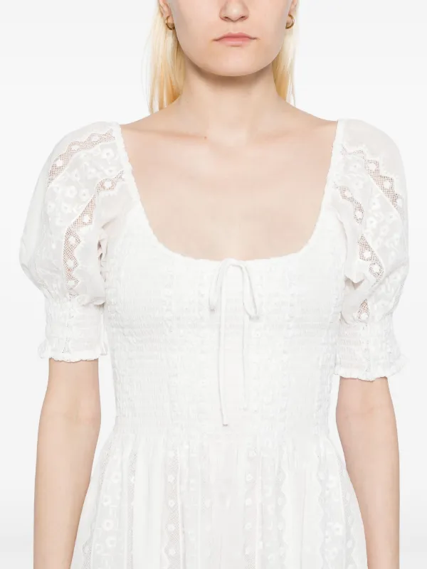 Hill House Home Women's The Madeline Nap Dress - White - Size XS - White Broderie Voile Hill House Home Women's The Madeline Nap Dress - White - Size XS - White Broderie Voile